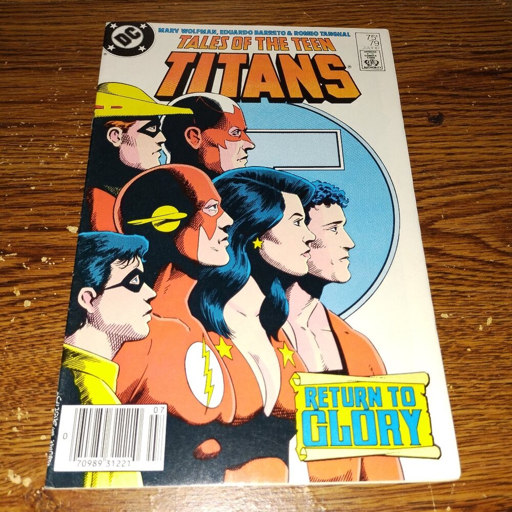 Tales of the Teen Titans #79 (DC Comics, 1987) Newsstand